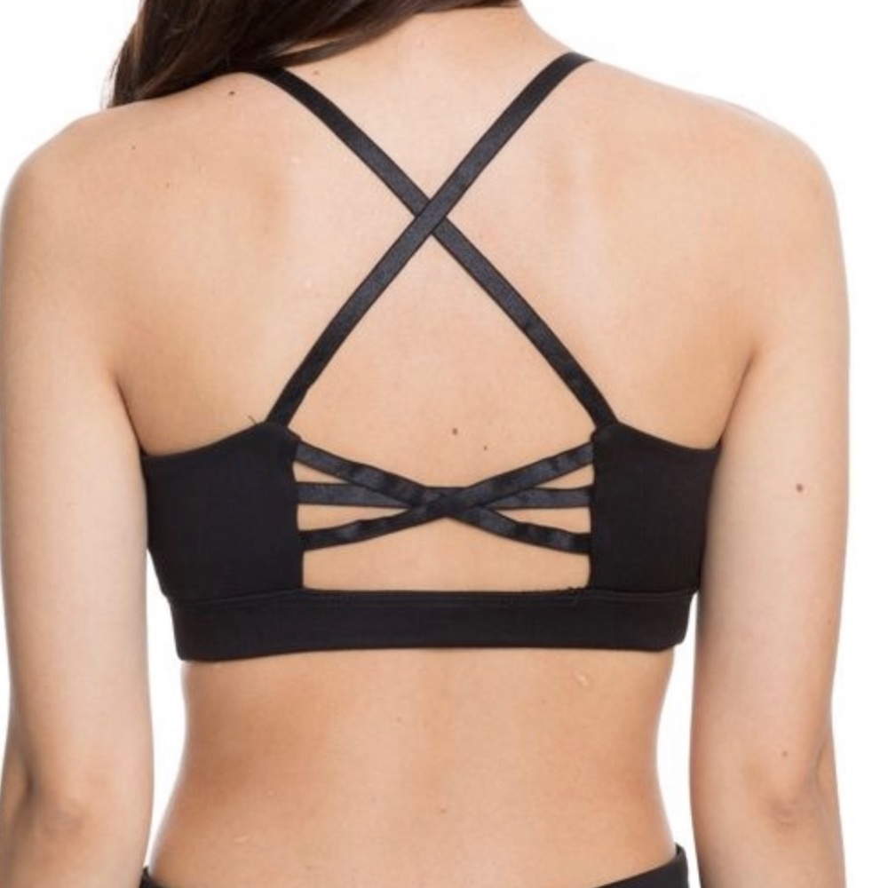 Juicy Couture Sports Bra Black - brand new XSmall - Picture 8 of 8
